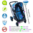 Stroller Rain Cover Baby Mosquito Net Universal Weather Shield Bug Net for Jogging Stroller Pushchair Buggy Pram Protect Baby from Rain Insect Wind Bug Snow Fly Shade Shield Netting Plastic by TinyTreasures Baby Boutique