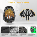 ROCKBROS Kids Bike Helmet Adjustable Detachable Full Face Bike Helmet for Children Bicycle, Skateboard, Scooter, Protective Gear by TinyTreasures Baby Boutique