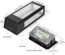 GOODFOEVER 2 Pack Solar Lights for Outdoor Fence and Wall: Replacement Top, Waterproof by GreenHaven Gardens