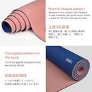 Yoga Mat Non Slip, Eco Friendly Fitness Exercise Mat with Carrying Strap,Pro Yoga Mats for Women,Workout Mats for Home, Pilates and Floor Exercises by TinyTreasures Baby Boutique