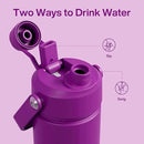 Insulated Water Bottle with Straw Stainless Steel Water Bottle, Leak-Proof, BPA-Free, Double Wall Vacuum Keeps Cold for 24 Hours for Sports, Travel, School (26 oz, Bright Magenta) by CozyNest Decor