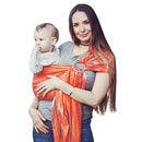 Hip Baby Wrap Ring Sling Baby Carrier for Infants and Toddlers - Beautiful, 100% Soft Cotton Baby Wraps Carrier for Babies 8-35 lbs - Perfect Baby Shower Gifts Moms and Dads - Nursing Cover (Sahara) by TinyTreasures Baby Boutique