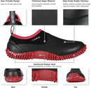 HISEA Unisex Waterproof Garden Shoes, Men's Rubber Rain Boots Women's Ankle Rain Shoes Neoprene Camp Booties Outdoor Slip-On Footwear for Gardening, Farming, Camping, Car Wash, Lawn Care and Yard Work by GreenHaven Gardens