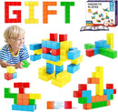 Magnetic Blocks 1.18 inch, Large Magnetic Cube Toy for Sensory STEM Education Preschool Magnet Toys for 3 4 5 6 Year Old Boys and Girls,Christmas Birthday Gifts for Kids Age 3+ by TinyTreasures Baby Boutique