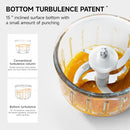 Baby Food Maker Mini Cute and Small Food Processor Puree Blender Grinder Chopper 1.2 Cup Glass Bowl with 6 Blade Electric (Spaceman-White) by TinyTreasures Baby Boutique