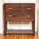 Regency - Woven 2 Drawer Nightstand - Brown by Unique Piece Furniture