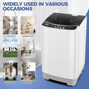 Nictemaw Portable Washing Machine 20Lbs Portable Washer Machine with Drain Pump, 2.8 Cu.ft Compact Washer with 10 Programs 8 Water Levels Small Washing Machine for Apartment, Home, Dorms, Rv by CozyNest Decor