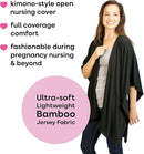 Bamboobies Breastfeeding Shawl - Nursing Cover for Breastfeeding - Ultra-soft by TinyTreasures Baby Boutique