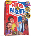 Kids VS Parents – A Hilarious Family Game with Conversation Starters & Fun Challenges – Card Game for Kids, Teens & Adults | Perfect for Game Night, Travel, or Gifts by TinyTreasures Baby Boutique