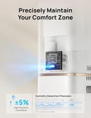Dreo 11L Smart Humidifier Large Room 700 ft², 100H Cool Mist Air Humidifiers for Bedroom Baby Plants, Top-Fill Self-Cleaning Tank, 26dB, Auto Mode, RGB Light, Remote & APP Control, HM735S White by TinyTreasures Baby Boutique