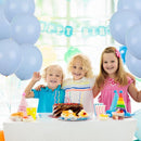 RUBFAC 129pcs Pastel Blue Balloons Different Sizes 18 12 10 5 Inch for Garland Arch, Light Blue Balloon for Birthday Baby Shower Gender Reveal Easter Wedding Party Decoration by TinyTreasures Baby Boutique