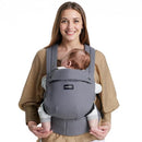 Momcozy Baby Carrier - Ergonomic, Cozy and Lightweight Carrier for 3-24 Months, Effortless to Put On, Ideal for Hands-Free Parenting, Enhanced Lumbar Support, Purehug for Infant to Toddler, Grey by TinyTreasures Baby Boutique
