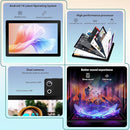 Tablet 10 inch Android 14, Octa-Core, 10GB RAM 64GB ROM 1TB Expandable, Widevine L1, 1280x800 IPS Touchscreen, BT 5.4, Dual Camera with Flash (Black) by TinyTreasures Baby Boutique