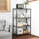 1000 lbs Storage Shelving Steel Heavy Duty 4-Tier Utility Shelving Unit Steel Organizer Wire Rack for Home,Kitchen,Office,Black (13.7" D x 23.6" W x 53.4" H) by CozyNest Decor