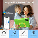 Kids Tablet with Strap, Android 14 Tablet for Kids 10 inch, Toddler Tablets Octa-Core 64GB 1TB Expandable, Children's Tablets with Case, Bluetooth WiFi Parental Control Dual by TinyTreasures Baby Boutique