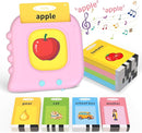 Talking Flash Cards for Toddlers 1-3, Educational Toddler Toys for 1 2 3 4 5 Years Old Girls Birthday Gift Idea, Montessori Learning Toy for Toddlers, Autism Sensory Toys, Pocket Speech Therapy Toy by TinyTreasures Baby Boutique