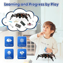 STEM Toys Programmable Bionic Spider Robot Kit, Science Kit for Kids Age 8-12, Teens DIY Robotics Building Toy, Walking Crawling, App Remote Control, Boys Gift Girls Adults Birthday by TinyTreasures Baby Boutique