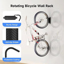 suptek Swivel Bike Wall Mount: Heavy-duty, space-saving vertical bike rack with 120° rotation, supports up to 132 lbs. Easy to install for road bikes, MTBs, and more.