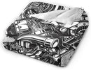 HGOD DESIGNS Automobile Car Parts Pattern Flannel Fleece Bed Blanket Throw Blanket Lightweight Cozy Plush Blanket for Bedroom Living Rooms Sofa Couch 40"x50" by CozyNest Decor