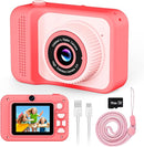 Kids Camera, 1080P Portable HD Digital Camera with 32G SD Card, Birthday Gifts for Girls 3 4 5+ Year Old by TinyTreasures Baby Boutique