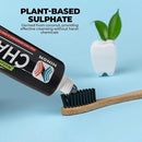 Activated Charcoal Whitening Toothpaste, Fluoride-Free, Enamel-Safe, Natural Mint Flavor, 6.5oz Tube for Stain Removal and Fresh Breath Pack of 1 by CozyNest Decor