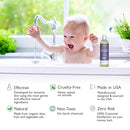 SoCal Suds & Company Baby Shampoo & Body Wash, 2-in-1 Organic Gel - Gentle Castile Soap with Vitamin-Infused Oils & Botanicals - Natural Care for Sensitive Skin & Body Hypoallergenic - 12oz Lavender by TinyTreasures Baby Boutique