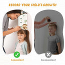 Personalized Name Kids Growth Chart Height Measuring Chart, Zoo Kids Growth & Measuring Chart in Inches, Fun & Stylish Height Tracker for Children, Growth Ruler, Hangable&Waterproof by TinyTreasures Baby Boutique