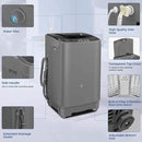 Nictemaw Portable Washing Machine 20Lbs Portable Washer Machine with Drain Pump, 2.8 Cu.ft Compact Washing Machine with 10 Programs 8 Water Levels Laundry Machine for Apartment, Home, Dorms, Rv by CozyNest Decor