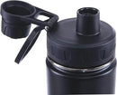 Drinco Stainless Steel Water Bottle Spout Lid Vacuum Insulated Double Wall Water Bottle Wide Mouth (40oz 32oz 22oz 18oz 14oz) Leak Proof Keep Cold Sport Camping Hiking (22 oz, 22oz Black) by CozyNest Decor