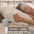 Portable White Noise Machine for Sleeping, Travel & Hotel - 52-Hour Lasting Mini Noise Machine with 21 Quality Non-looping Sounds, Headphone Jack, Memory, Timer for Adults (Green) by TinyTreasures Baby Boutique