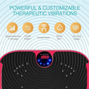 AXV Vibration Plate Exercise Machine Whole Body Workout Vibrate Fitness Platform Lymphatic Drainage Machine for Weight Loss Shaping Toning Wellness Home Gyms Workout by CozyNest Decor