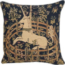 Charlotte Home Furnishings Decorative Pillow Covers for Couch 13X13 in Unicorn Throw Pillow Covers for Sofa Tapestry Square Pillow Cases for Bed Living Room Soft European Cotton Jacquard Woven by CozyNest Decor