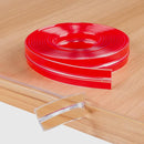 Safety First Baby Proofing: Table Edge Protectors - 16.5ft (5m) Bumper Guards for Baby Furniture & Fireplace Corners by TinyTreasures Baby Boutique