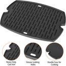 7582 Cast Iron Griddle for Weber Q1000 Grill, for Weber Q100 Q1000 Q1200 Q120 Q140 Q1400 Grill Parts, for 7582 Grate 6558 Full Size Griddle Inserts, Baby Q Replacement, Flat Top Plate Accessories by GreenHaven Gardens