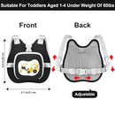Accmor Toddler Harness Leash, Cute Excavator Child Walking Harness Tether Wristband Assistant Strap Belt Protector for Baby Boys, Collapsible Kids Leash + Anti Lost Wrist Link for Outdoor Travel Black by TinyTreasures Baby Boutique