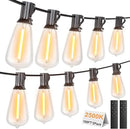 200FT Outdoor String Lights with Remote, Garden Patio Decor with 2500K Warm White, 100+4 LED Edison Bulbs, Support Timer Dimmable Waterproof for Yard Outside Porch Deck Backyard by GreenHaven Gardens