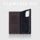 D8 Full Grain Leather Wallet Case for iPhone 15 Pro Max - [2-in-1] Handcrafted Detachable Diary Style with Magnetic MagSafe Back Cover, Gift Box Included (Brown Cream) by TinyTreasures Baby Boutique