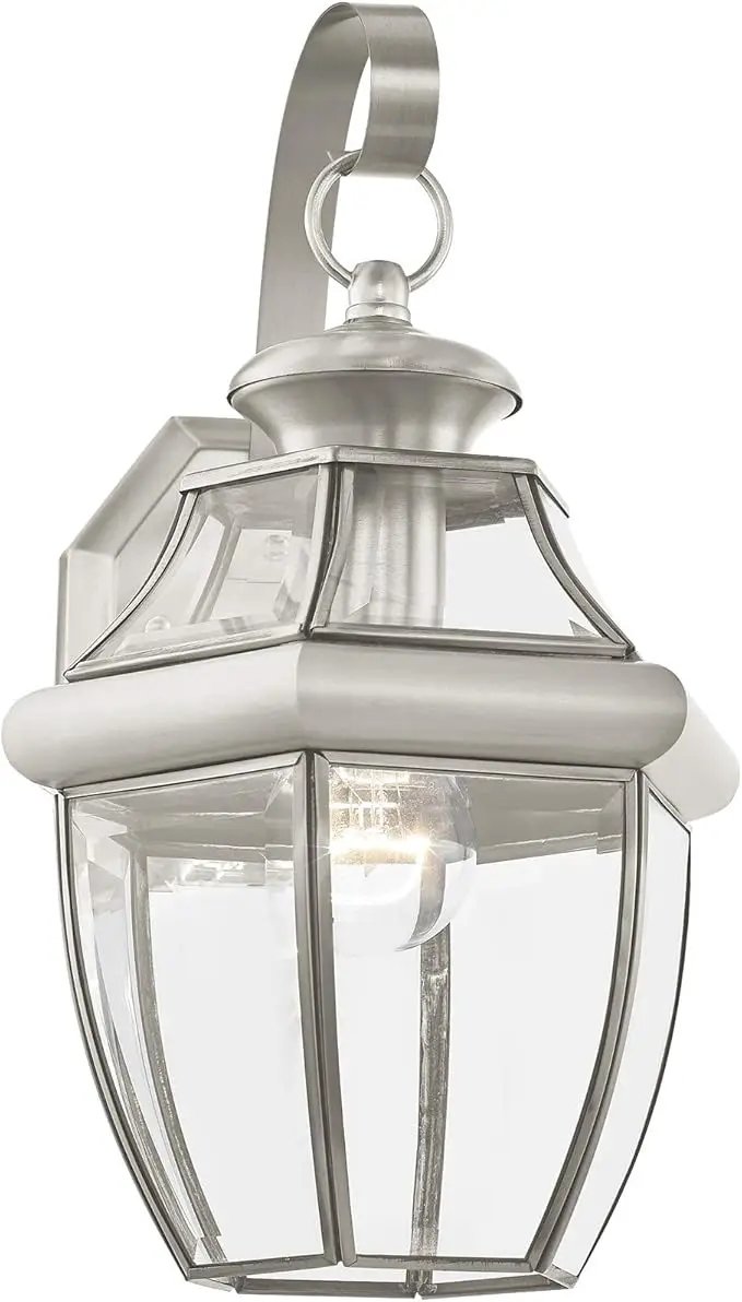 Livex Lighting 2151-03 Outdoor Lighting, 13" x 8.5" x 8.5", White, photo 3 of 10