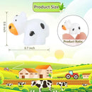 138 Pcs Mini Resin Cows Bulk Animals for Hiding Small Plastic Cows Statues Little Perfect for Forest Figures and More Adorable Landscape Fairy Outdoor Moss Garden DIY Ornament by GreenHaven Gardens