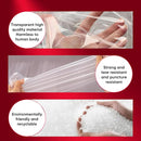 ZCHENBS® – Mattress Bags for Moving and Storage,Mattress Bag with Zippers,5 Mil Ultra-Thick Bed Bag,Waterproof,Anti-Tear,Heavy-Duty Mattress bag (Transaparent/Red, Crib-(1 Pack)) by TinyTreasures Baby Boutique