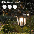 Dynaming 6 Pack Solar Hanging Lights Outdoor, Solar Powered Garden Decorative Lanterns with 6 x 38 Inch Shepherd Hooks, Waterproof Landscape Lighting for Lawn Patio Yard Pathway Driveway, Warm White by GreenHaven Gardens