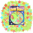 201 Pcs Glow in The Dark Stars Stickers for Ceiling, Toddler Stocking Stuffers Wall Room Decor Gifts, Luminous 3D Glowing Stars Easter Basket Stuffers for Kids Boys Girls by CozyNest Decor