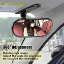 Car Rearview Mirror Rear View Mirrors for Baby 360 Adjustable Automotive Interior Mirrors Cars Mirror Rear Facing Kids Observing (Clip Base) by TinyTreasures Baby Boutique