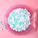 GOGOSO Ball Pit Balls Shapes for Kids - 100 Pieces Crush Proof Stress StarBalls BPA&Phthalate Free Non-Toxic Soft Plastic Ball for Baby Birthday Pool BallPit Accessories by TinyTreasures Baby Boutique