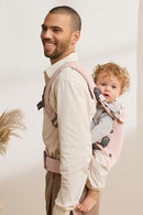 BabyBjörn Baby Carrier Harmony, Light Pink, Woven Mélange | 3-in-1 Ergonomic Baby Carrier; Newborn, Facing-in, Outward-Facing, and Back Carrying Positions Supported (7-40 lbs), Newborn to Toddler by TinyTreasures Baby Boutique