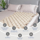 Alcedo Alternating Air Pressure Mattress Pad for Bed Sore and Ulcer Prevention, Hospital & Home Use Medical Mattress Topper for Bedridden Patient, Adjustable Ultra Quiet Pump and Waterproof Cushion by TinyTreasures Baby Boutique