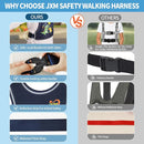 2025 New Safety Walking Harness for Big Kids (6-12yrs) with Autism Special Needs ADHD, Anti-Elopement Vest Harness with Grab Handle and Light Reflector, Adjustable Leash for Autistic, Active Child by TinyTreasures Baby Boutique
