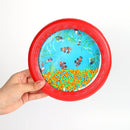 Musfunny Ocean Drum Wave Bead Drums Gentle Sea Sound Music Gift Musical Educational Sea Sound Drum Tool for Kid Child Baby (Red) by TinyTreasures Baby Boutique