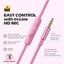 AILIHEN C8 Girls Headphones, On-Ear Headphones Wired with Microphone and Volume Control Foldable Corded Stereo 3.5mm Headset for Girls School Chromebook Laptop Computer PC Tablets Travel (Pink) by TinyTreasures Baby Boutique