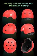 XJD Kids Bike Helmet,Multi-Sport Protective Gear Set for 3-5-8-14 Years Boys Girls with Knee and Elbow Pads Wrist Guards fit Roller Skates,Cycling,Skateboarding,Skating Scooter by TinyTreasures Baby Boutique
